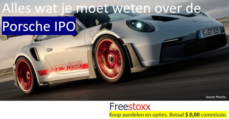 De IPO of beursgang van Porsche.