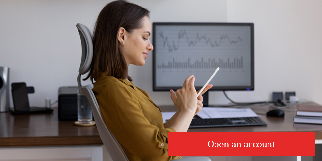 Open an account for options trading.